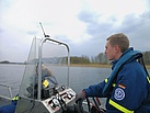 Helfer bei der Bootsführerausbildung