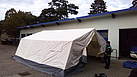 Zelt von außen